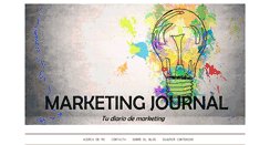 Desktop Screenshot of marketing-journal.net